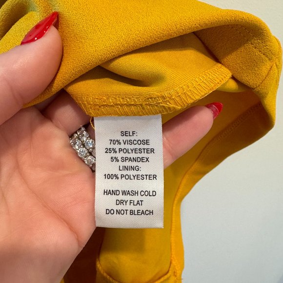 Lulu's Ruffled Yellow Dress - Picture 3 of 3